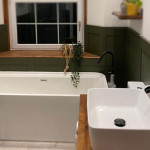 Bathroom renovation, Tiling, Painting